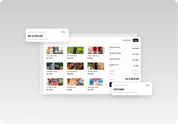 Customer profiles and purchase history in Surge Cloud